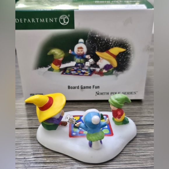 SOLD- Department 56 Board Game Fun - Picture 3 of 8